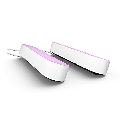 Philips Hue White & Color Ambiance Play Lightbar Doppelpack weiß 2x490lm, dimmbar, bis zu 16...
