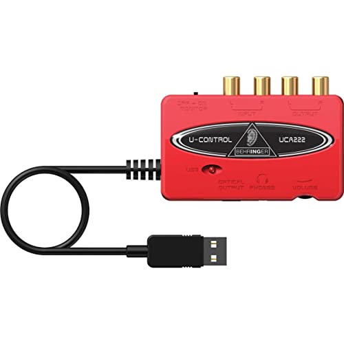 Best Price Square Interface, USB/Audio, UCA222 UCA222 by BEHRINGER