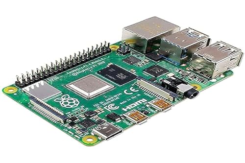Raspberry Pi 4 Modell B; 4 GB, ARM-Cortex-A72 4 x, 1,50 GHz, 4 GB RAM, WLAN-ac, Bluetooth 5, LAN, 4...