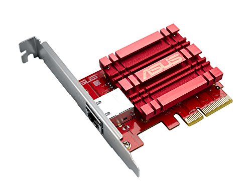 ASUS XG-C100C - Abwärtskompatibler 10GBase-T PCIe-Netzwerkadapter mit 5/2,5/1G- und...